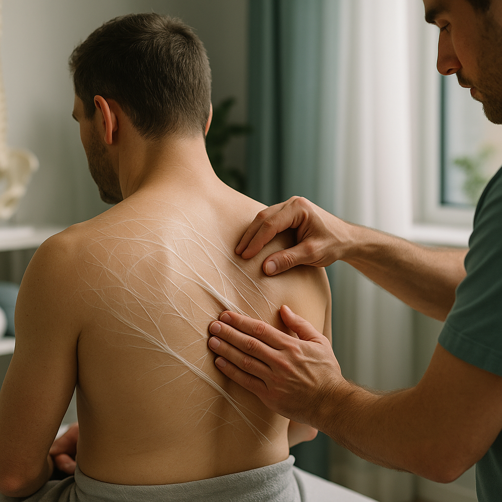 What is the chiropractic approach to fascial health?